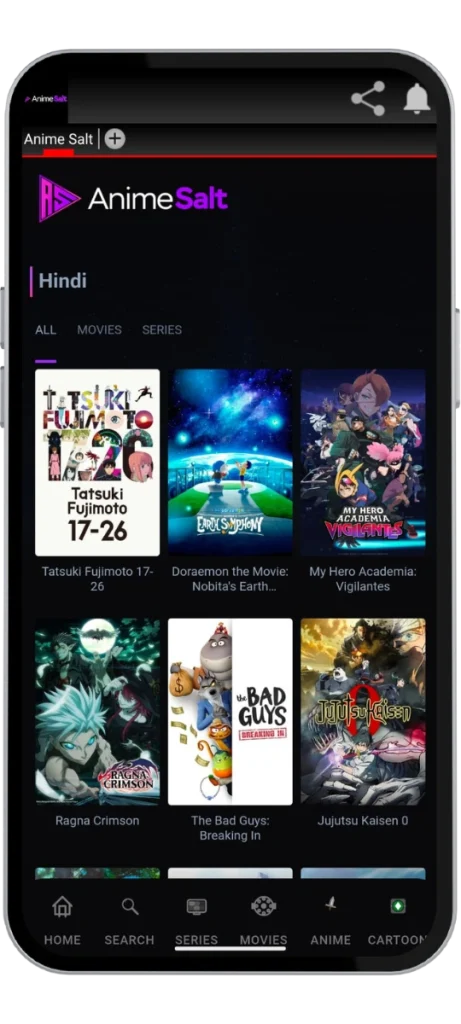 Anime Salt APK Gallery