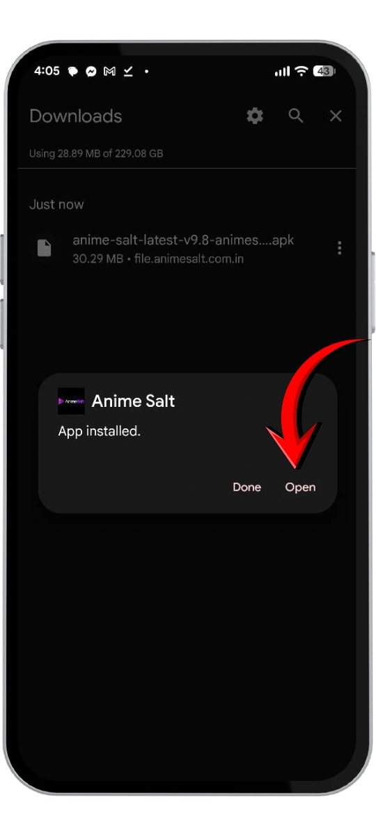 Method to Download Anime Salt APK 5